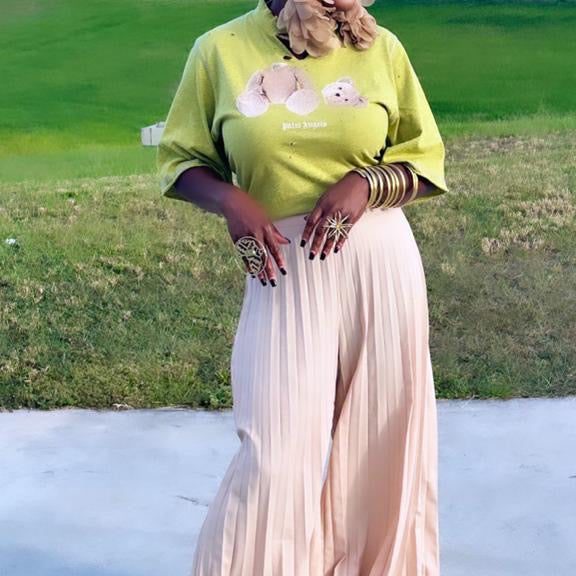 Nonso Square top flower petal earrings - Trufacebygrace