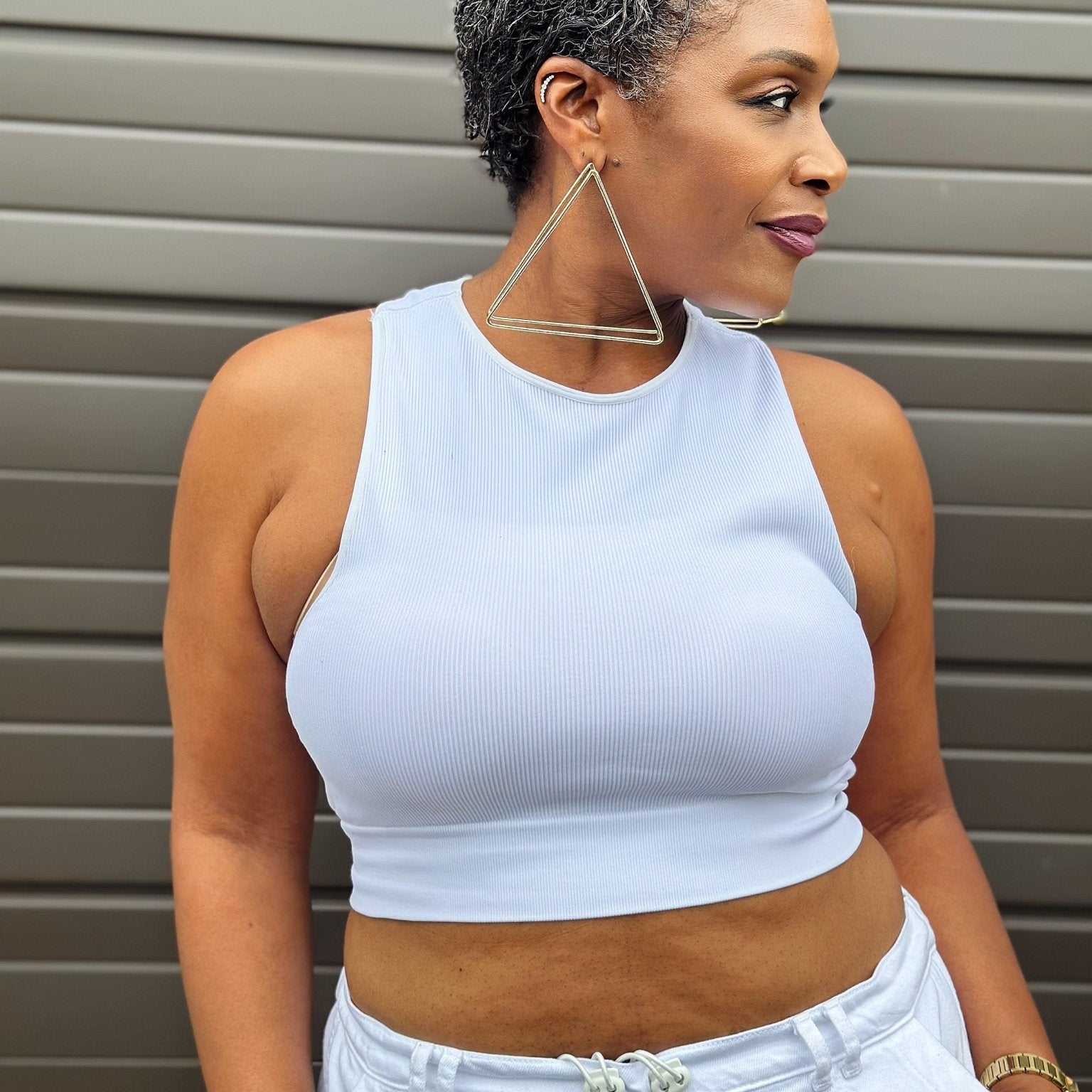 3D Geometric Statement Earrings - Trufacebygrace