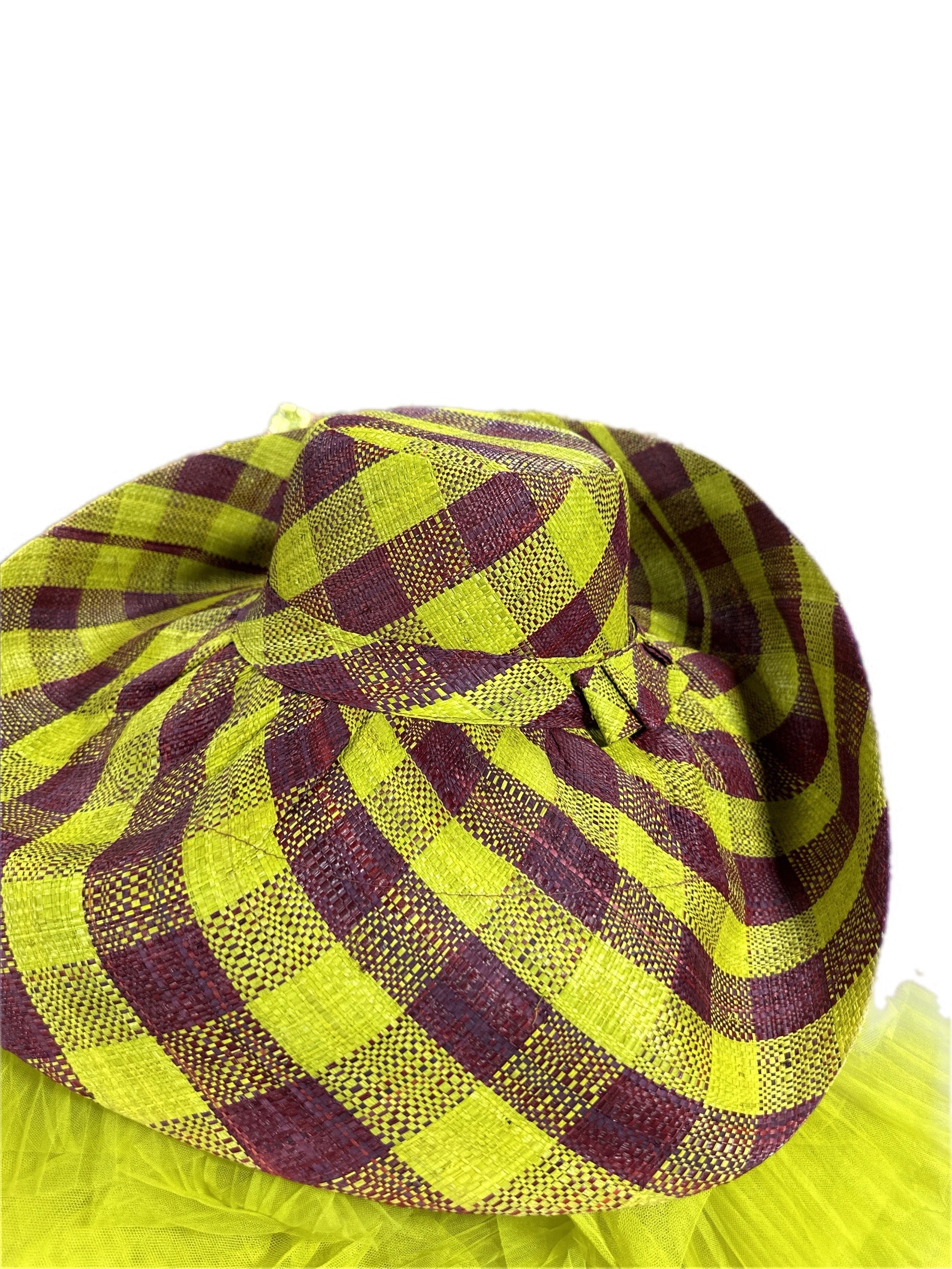 Meena design/Stripes Beach Hat - Trufacebygrace