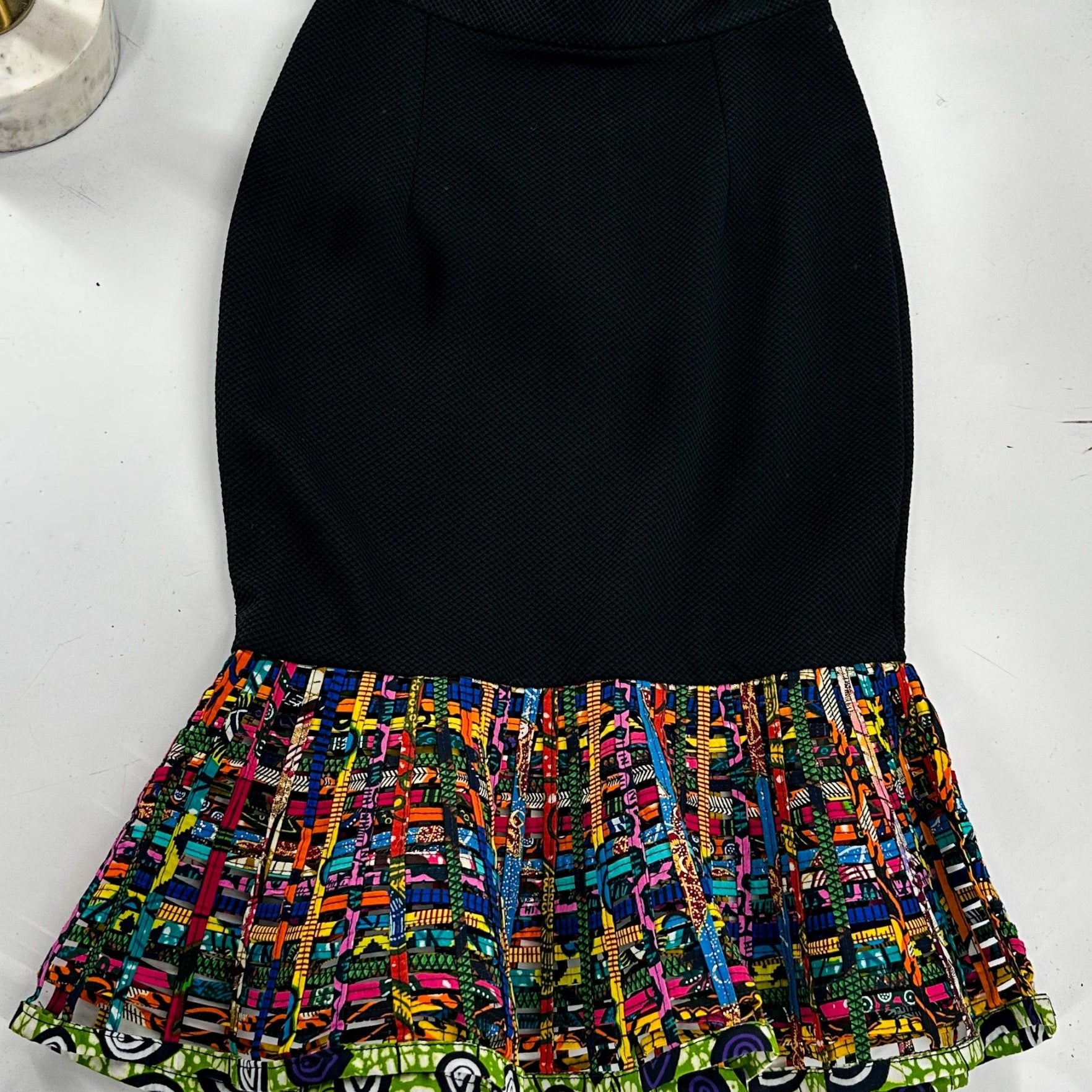 60% OFF Abena Chloe Stretch and Ankara Skirt - Trufacebygrace