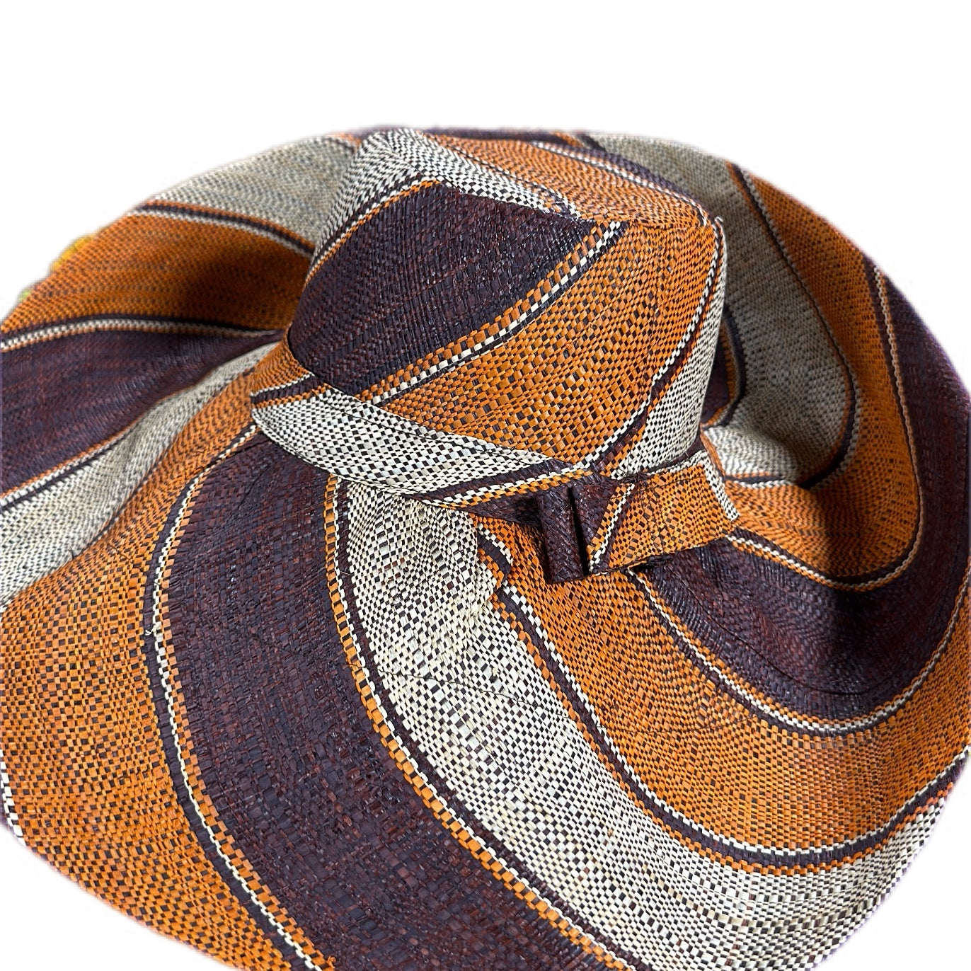 Meena design/Stripes Beach Hat - Trufacebygrace