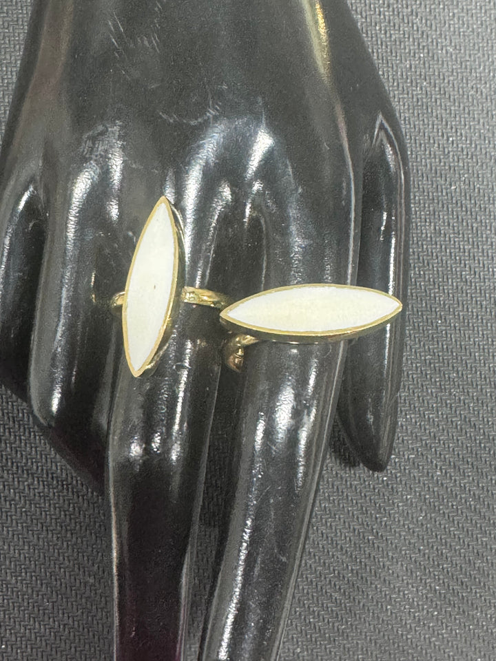 Handcrafted Marquise Onyx Rings