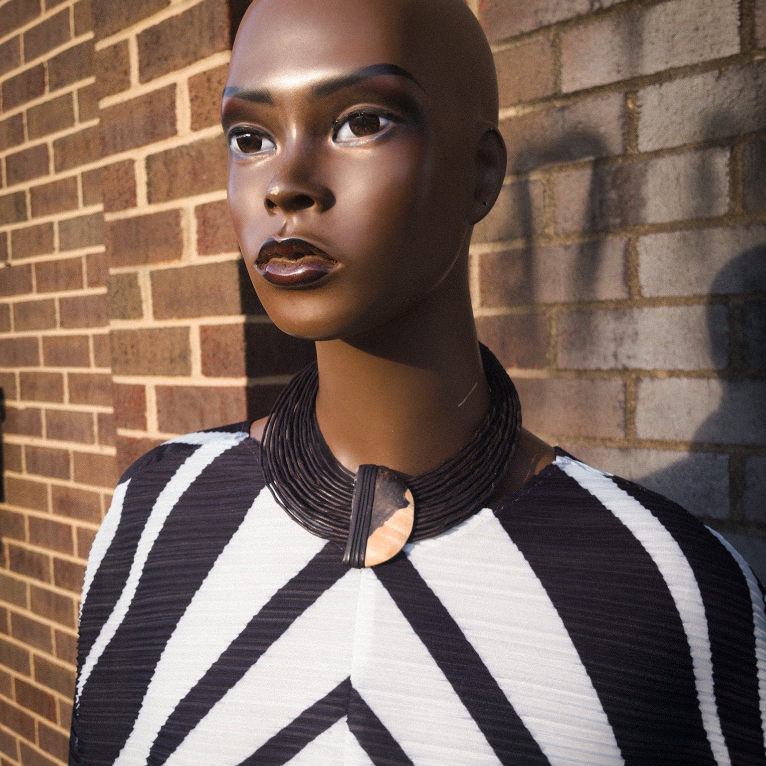 Abonteng Leather and Horn Necklace - Trufacebygrace