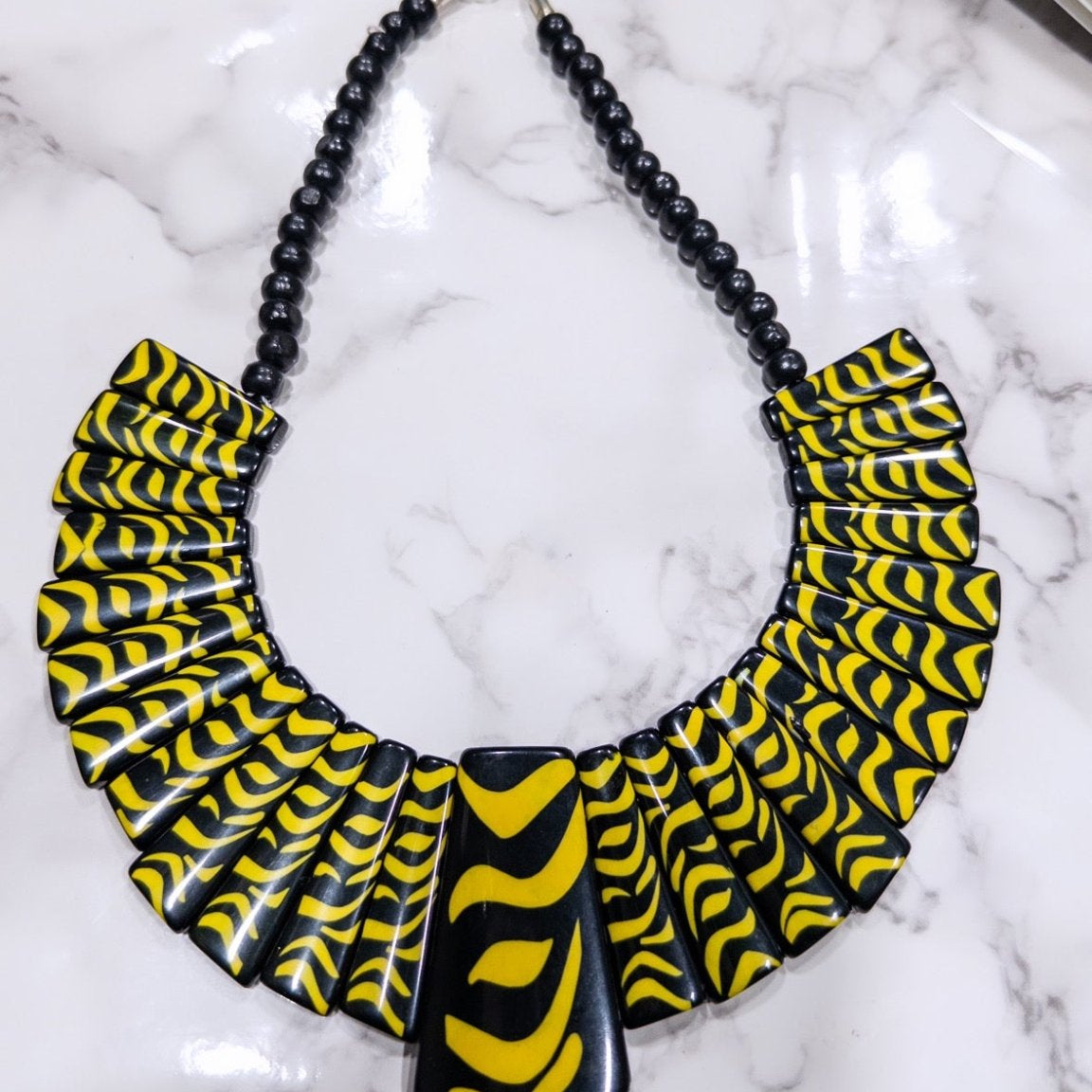 Acrylic statement Necklace - Trufacebygrace