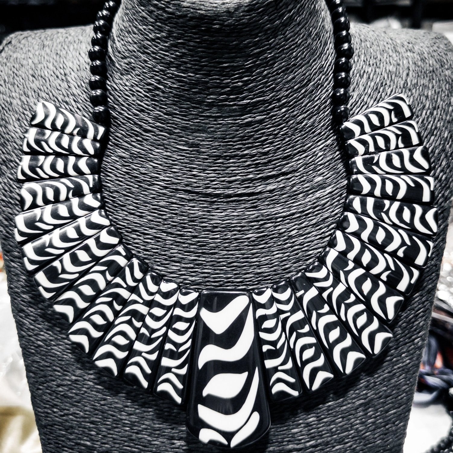 Acrylic statement Necklace - Trufacebygrace