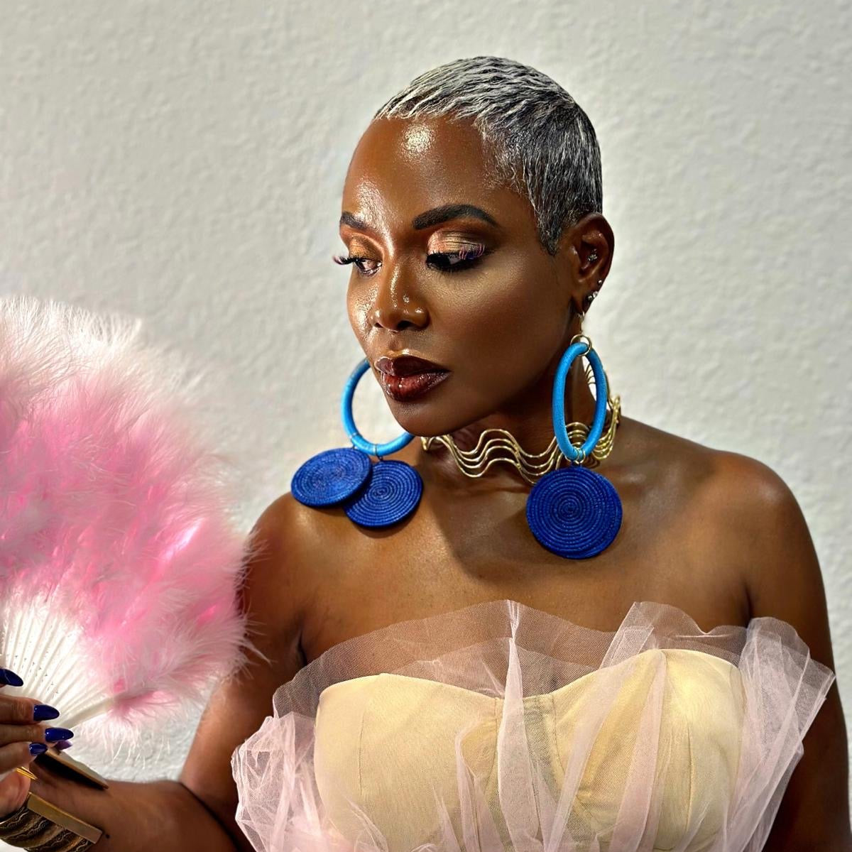 Adanko Asu Earrings - Trufacebygrace
