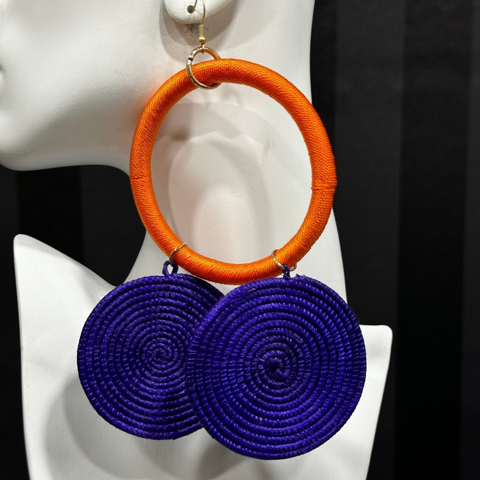 Adanko Spiral Earrings - Trufacebygrace