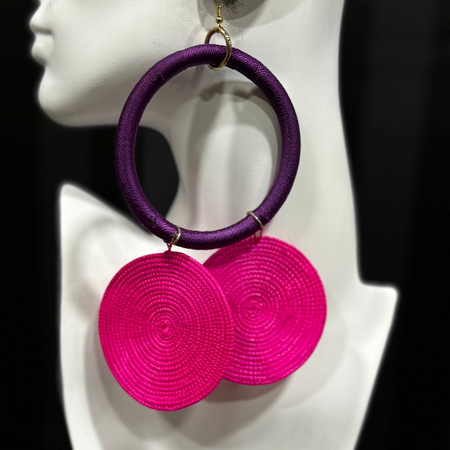 Adanko Spiral Earrings - Trufacebygrace