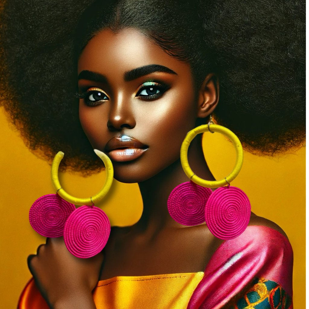 Adanko Spiral Earrings - Trufacebygrace
