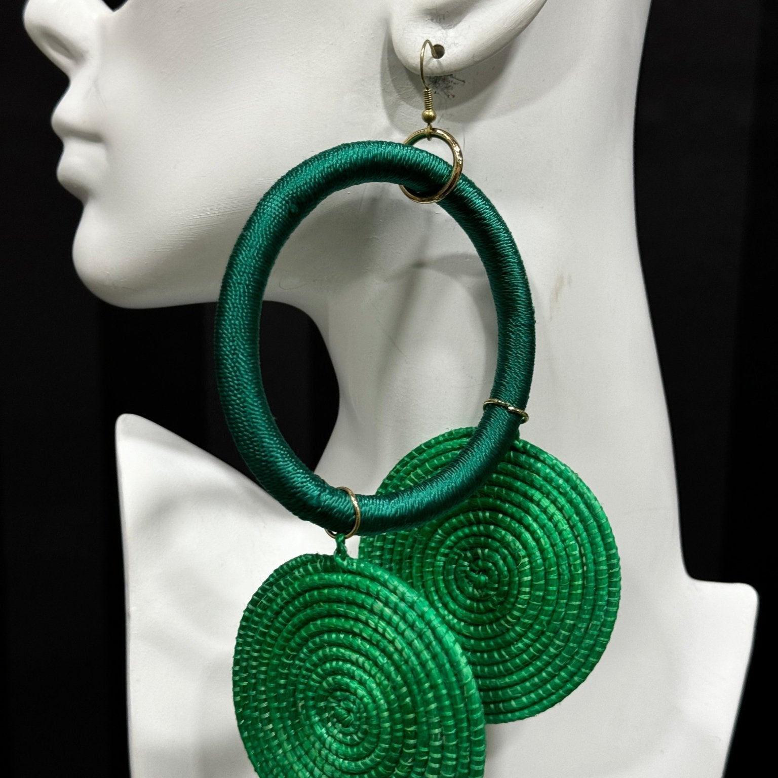 Adanko Spiral Earrings - Trufacebygrace