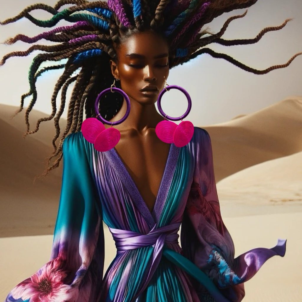 Adanko Spiral Earrings - Trufacebygrace