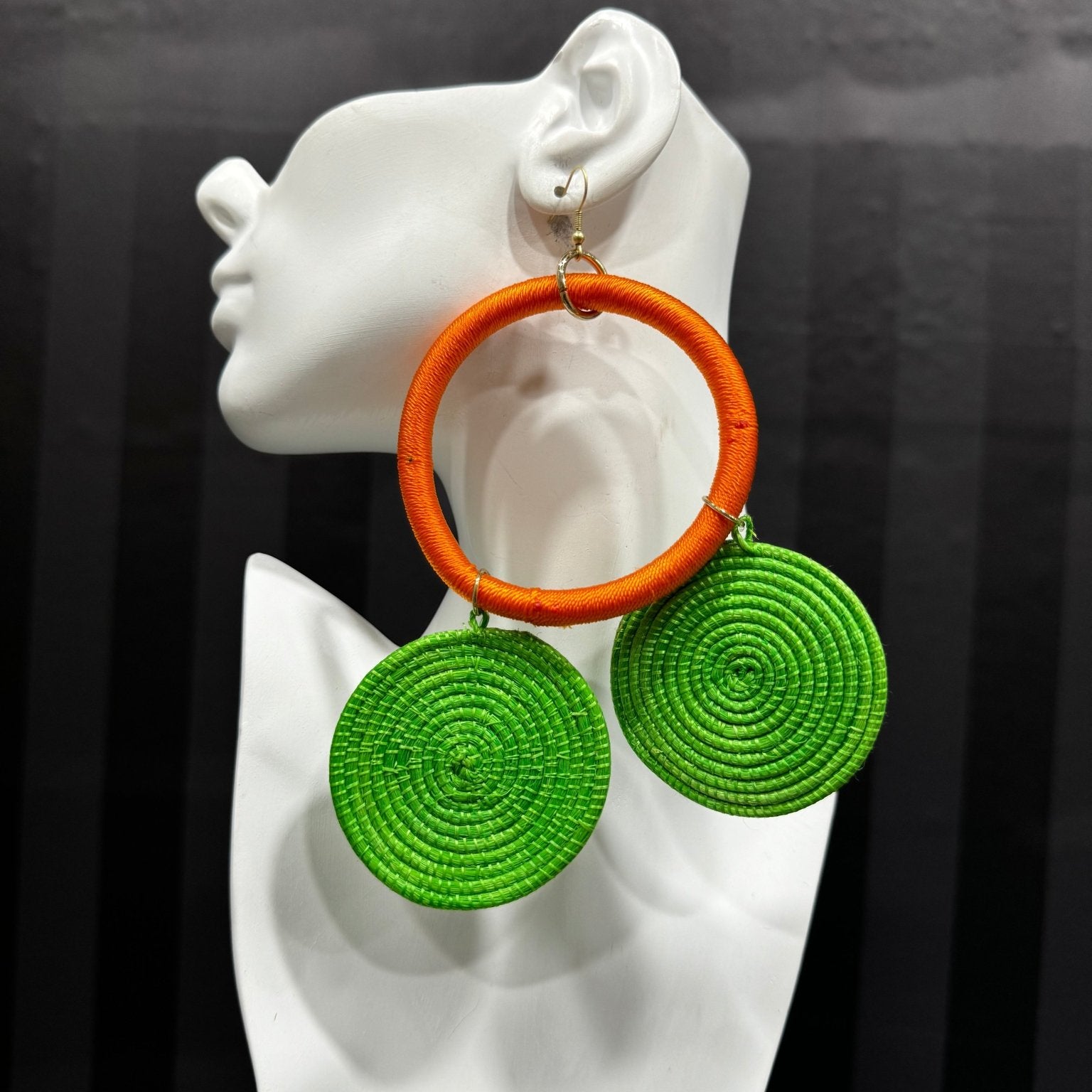 Adanko Spiral Earrings - Trufacebygrace