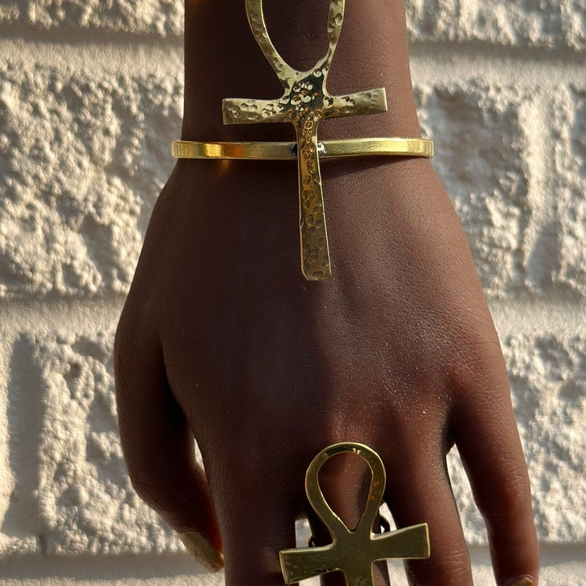 Adjustable Ankh Bracelet - Trufacebygrace