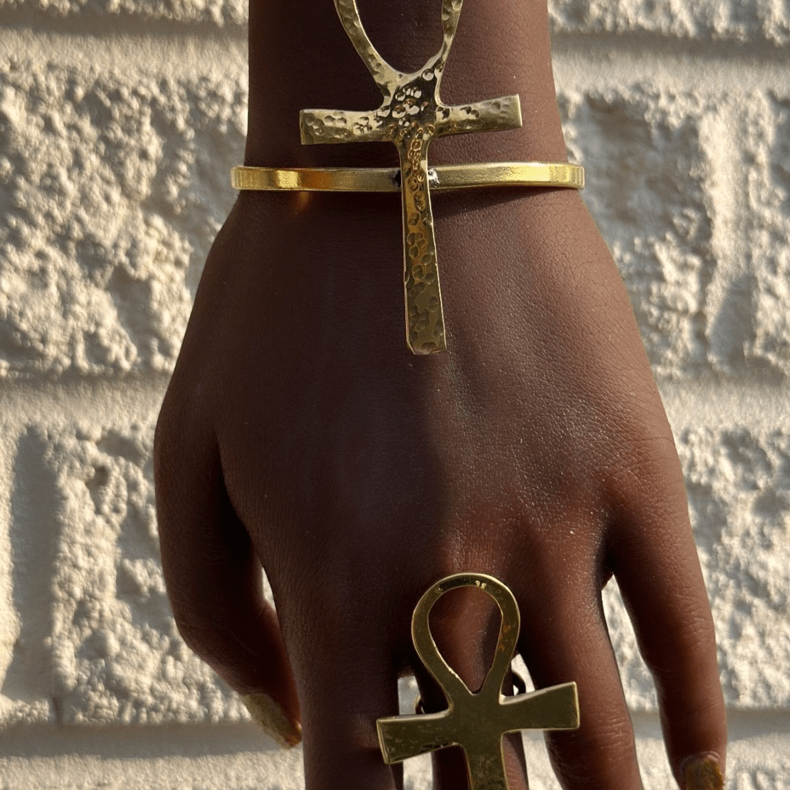 Adjustable Ankh Bracelet - Trufacebygrace
