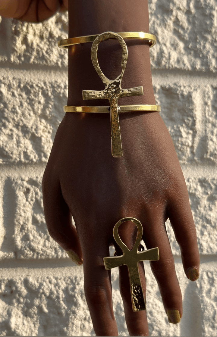 Adjustable Ankh Bracelet - Trufacebygrace