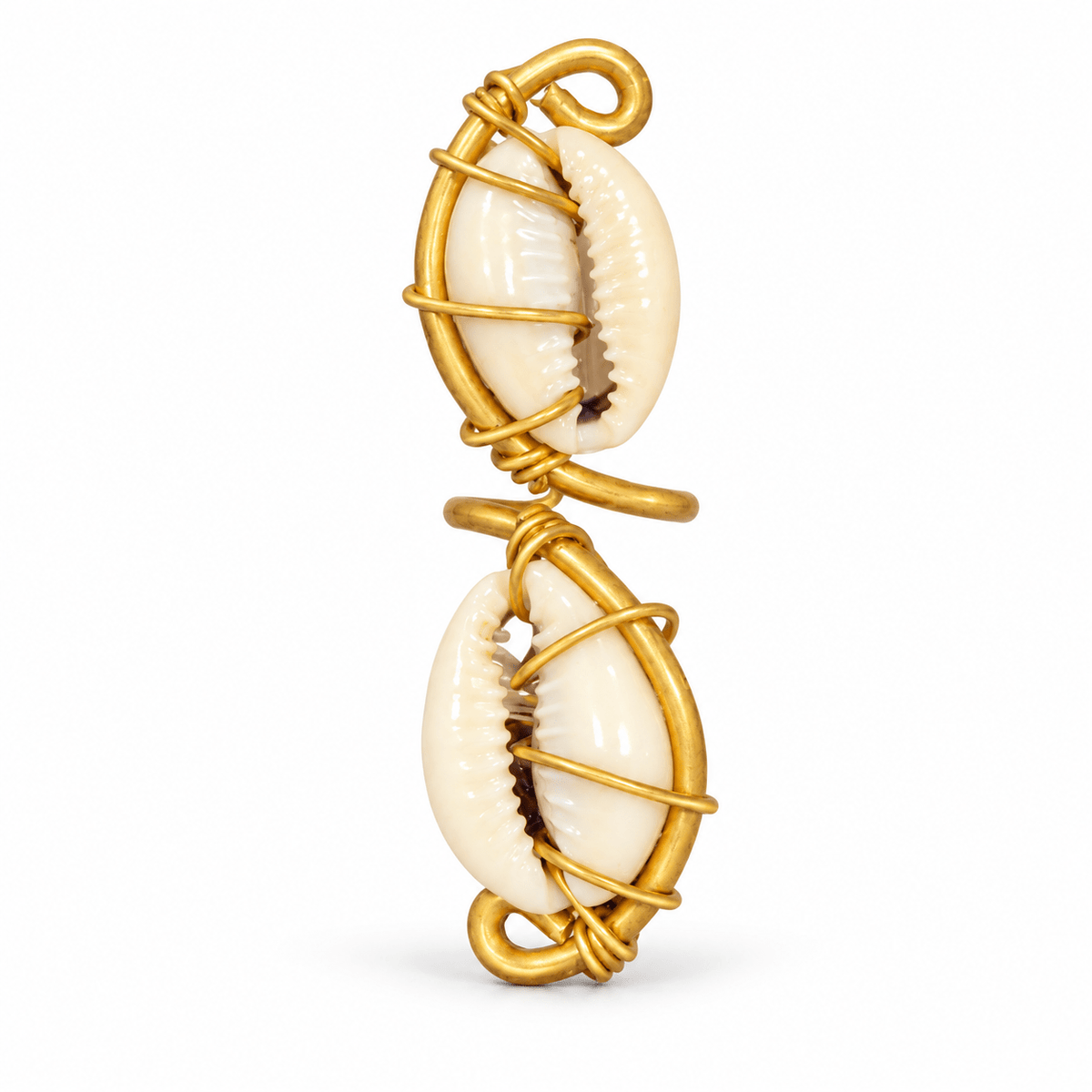 Adjustable Cowry Shell Rings - Trufacebygrace