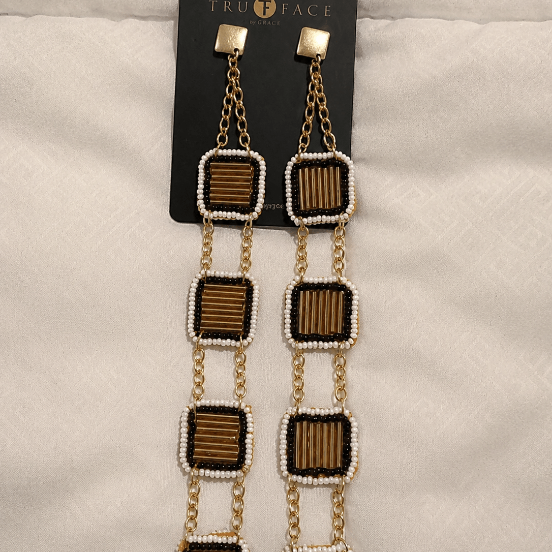 Adom Chain Link Earrings - Trufacebygrace