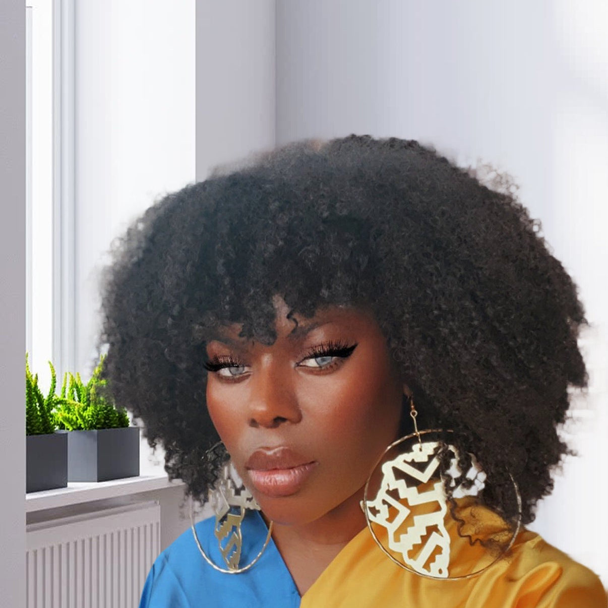 Africa Map laser Cut Earrings - Trufacebygrace