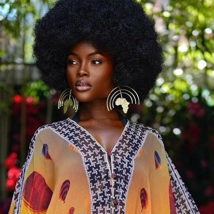 Africa Under the Divine Earring - Trufacebygrace