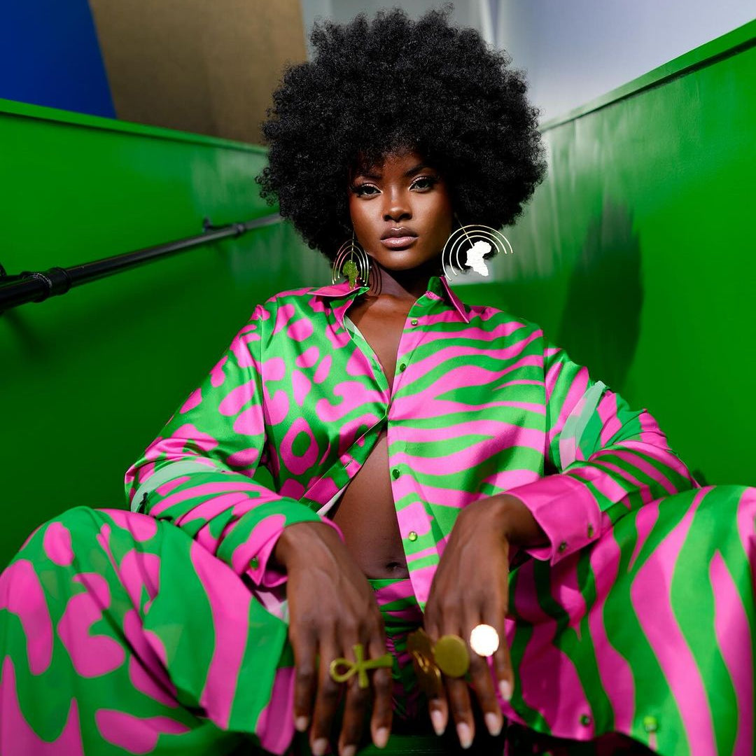 Africa Under the Divine Earring - Trufacebygrace