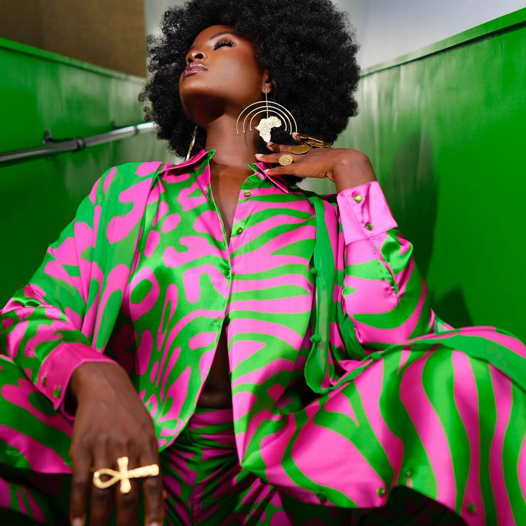 Africa Under the Divine Earring - Trufacebygrace