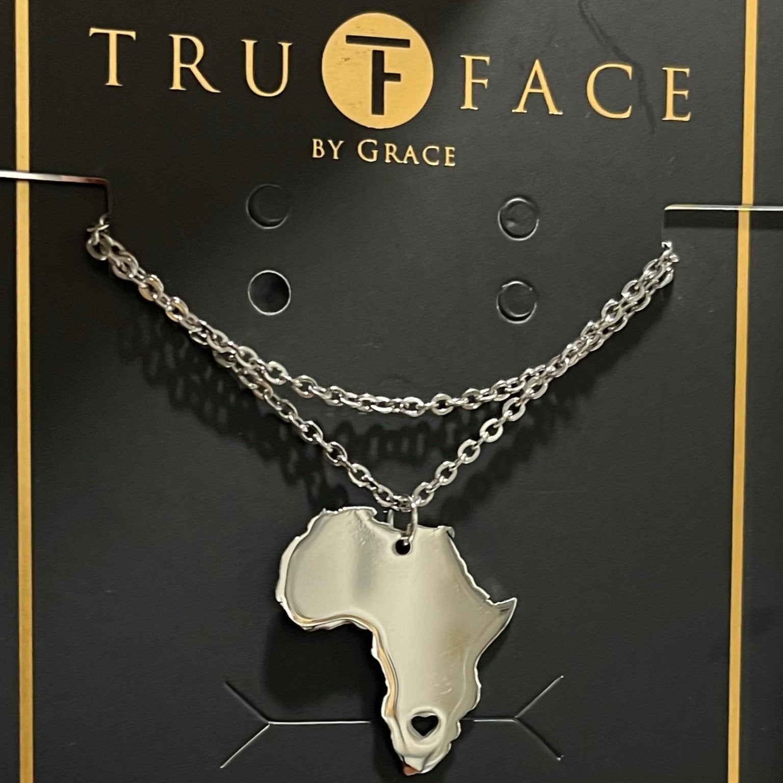 Africa with love Necklace - Trufacebygrace