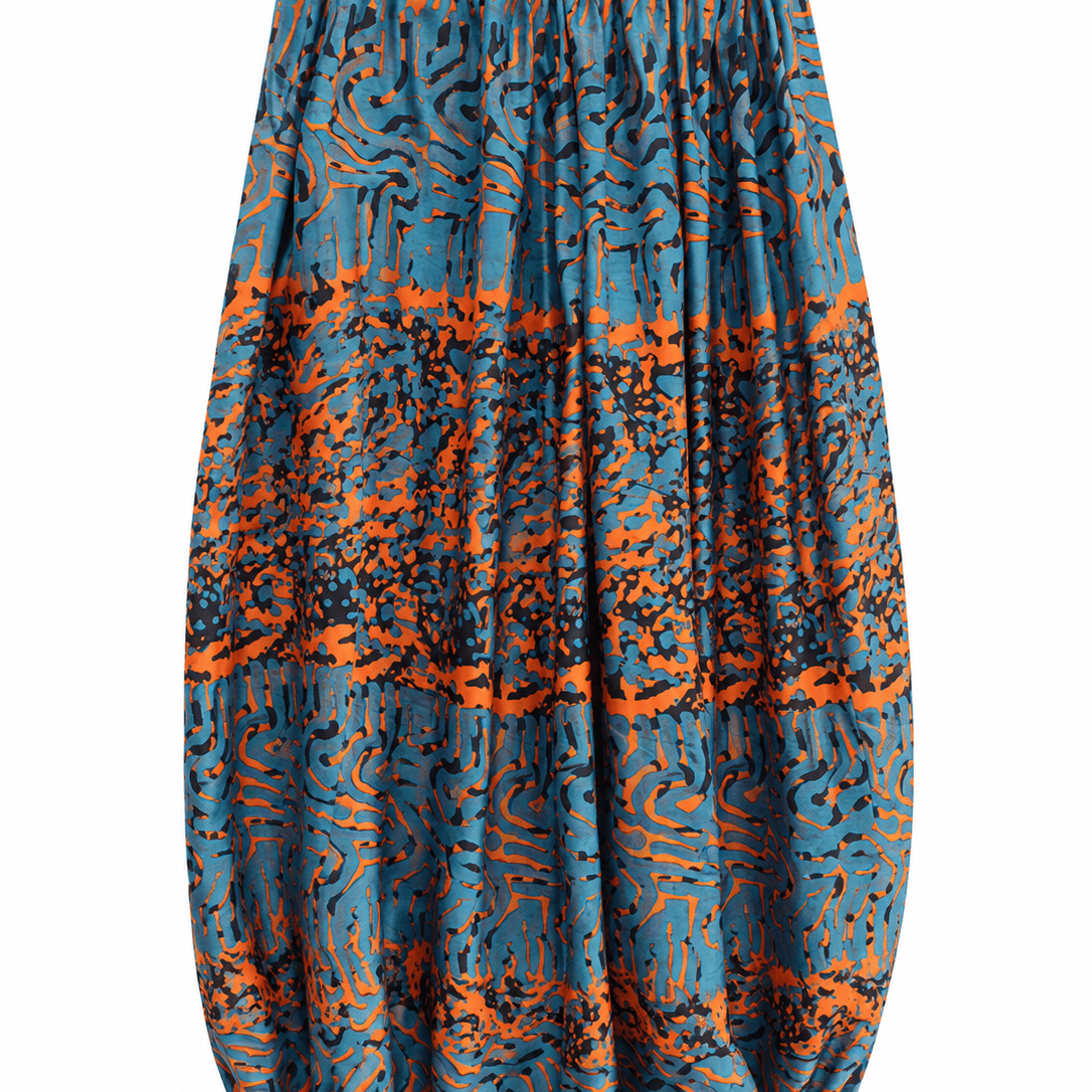 African Print Balloon Jumpsuit - Trufacebygrace
