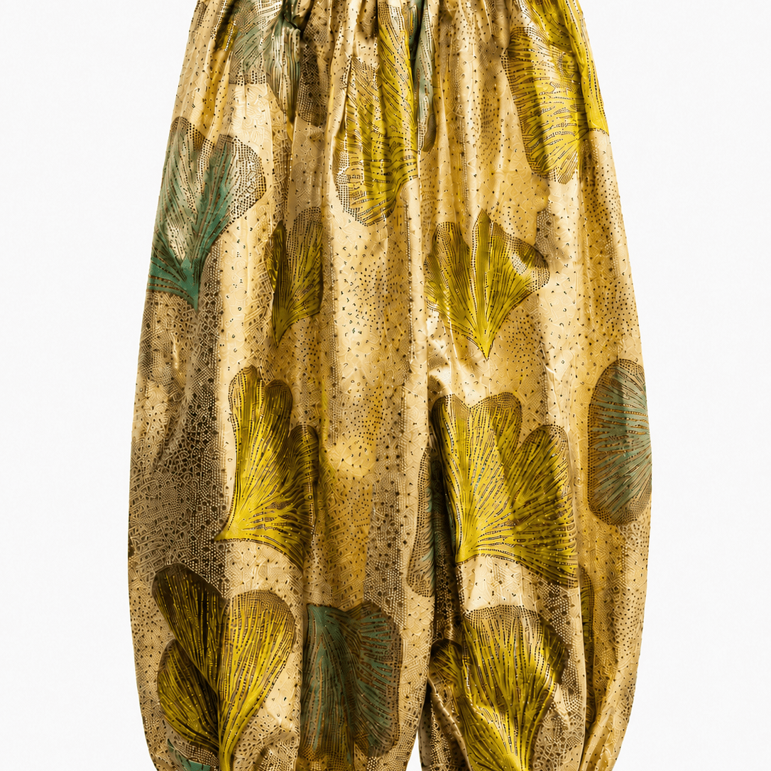 African Print Balloon Jumpsuit - Trufacebygrace