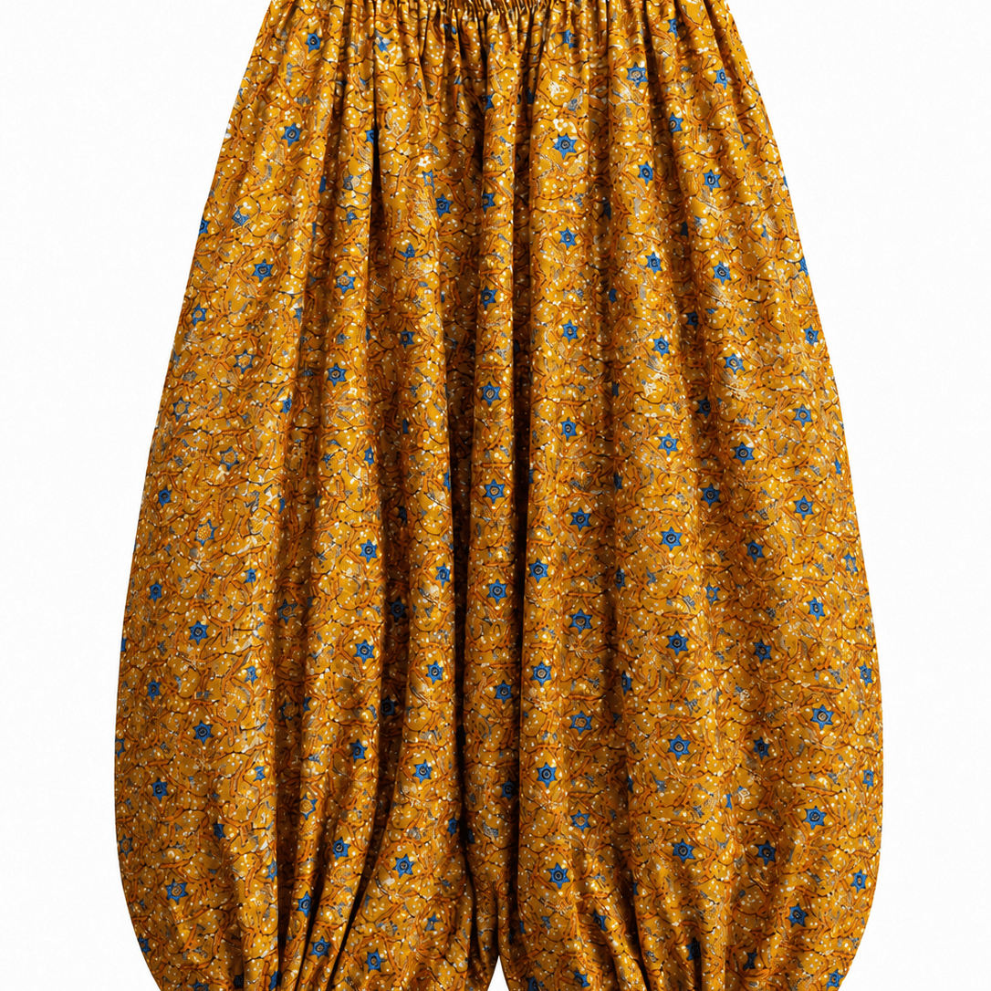 African Print Balloon Jumpsuit - Trufacebygrace