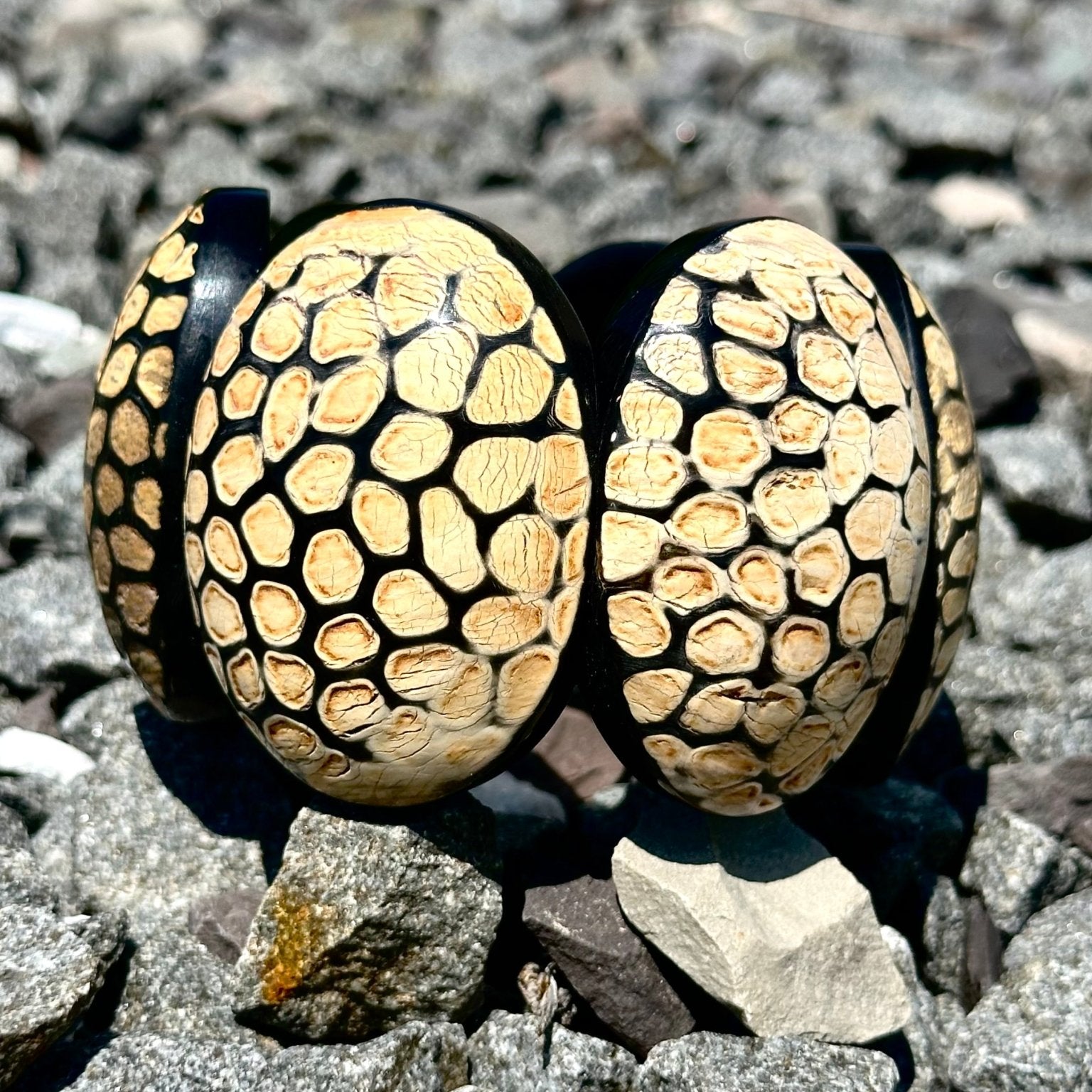 Afro Safari Horn Print Bracelets - Trufacebygrace