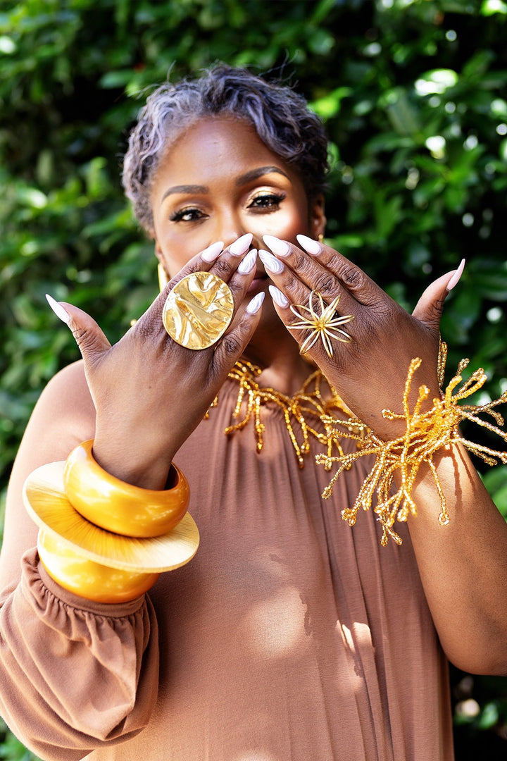 Ahwenie Baako Wrap Bracelet , Necklace / Anklet - Trufacebygrace