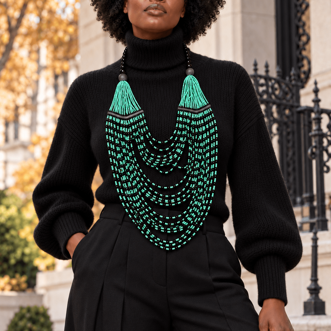 Ahwenie Statement Necklace - Trufacebygrace