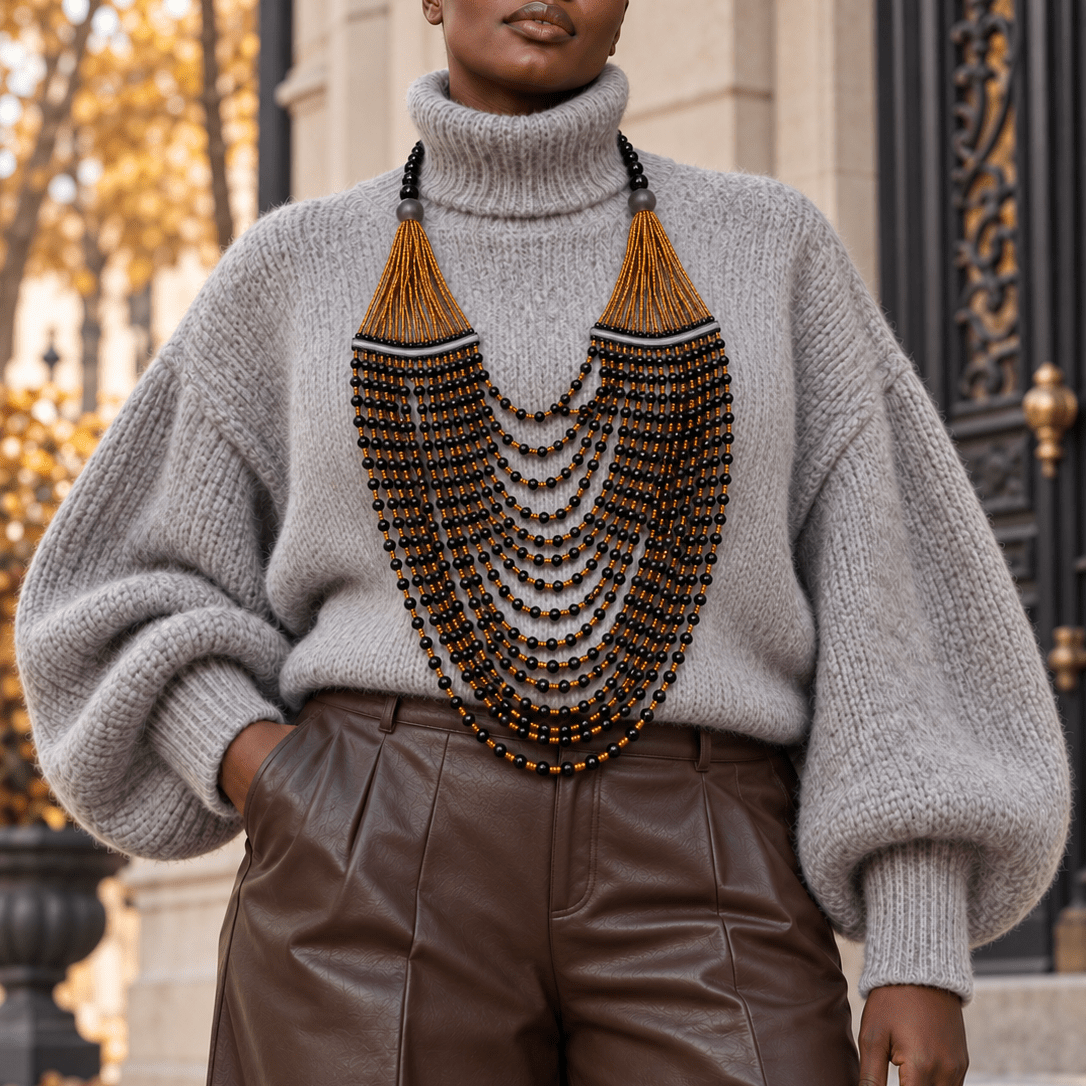 Ahwenie Statement Necklace - Trufacebygrace