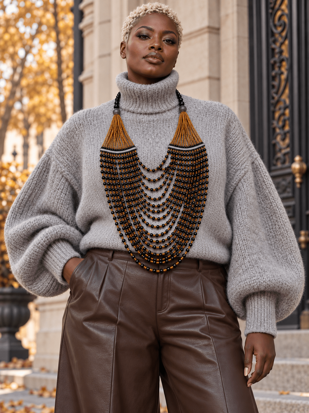 Ahwenie Statement Necklace - Trufacebygrace