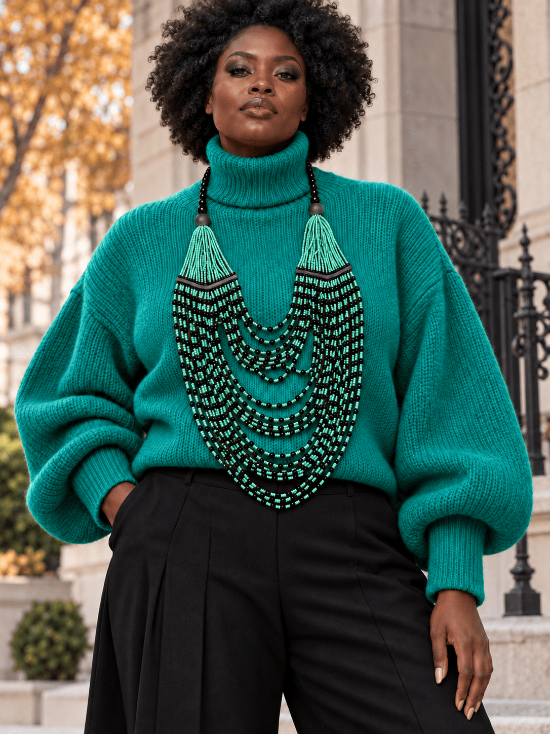 Ahwenie Statement Necklace - Trufacebygrace