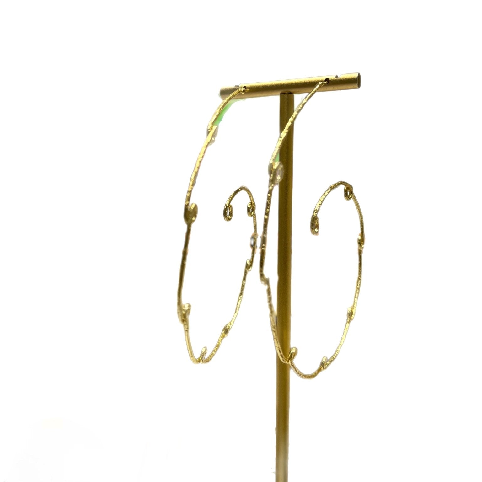 Aku Knots statement hoops - Trufacebygrace