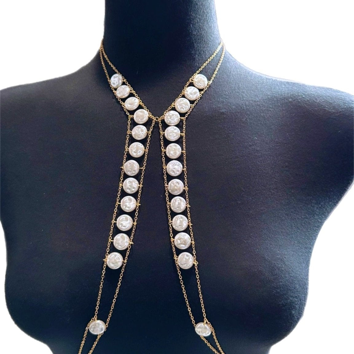Aku Pearl body Chain - Trufacebygrace