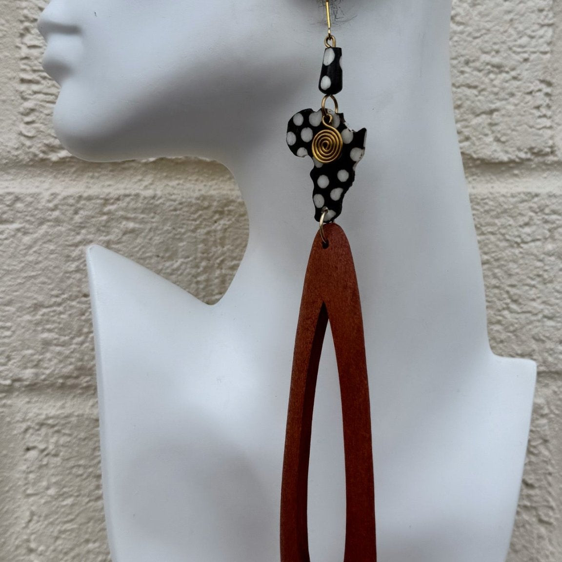 Alkebulan Drop Earrings - Trufacebygrace