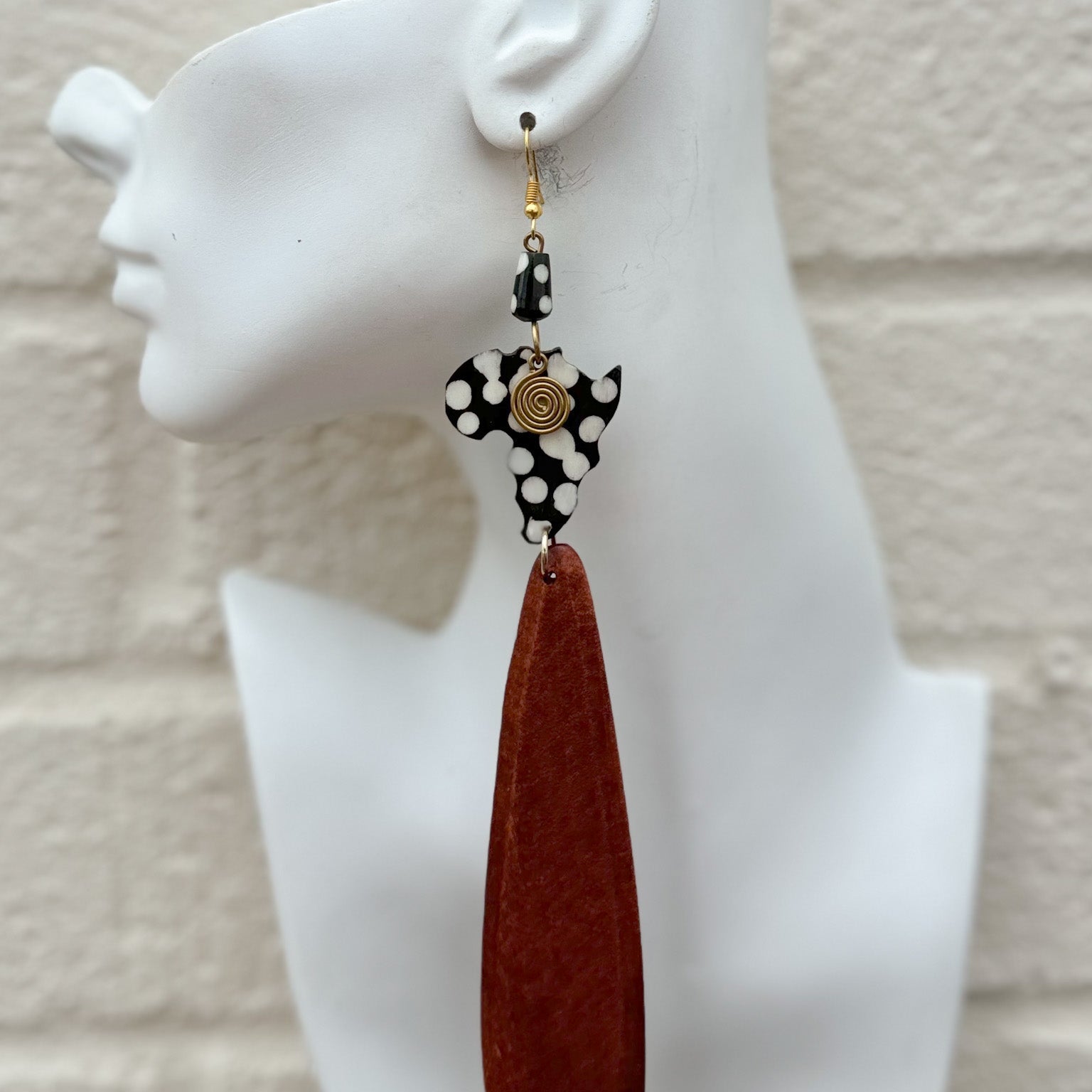 Alkebulan Drop Earrings - Trufacebygrace