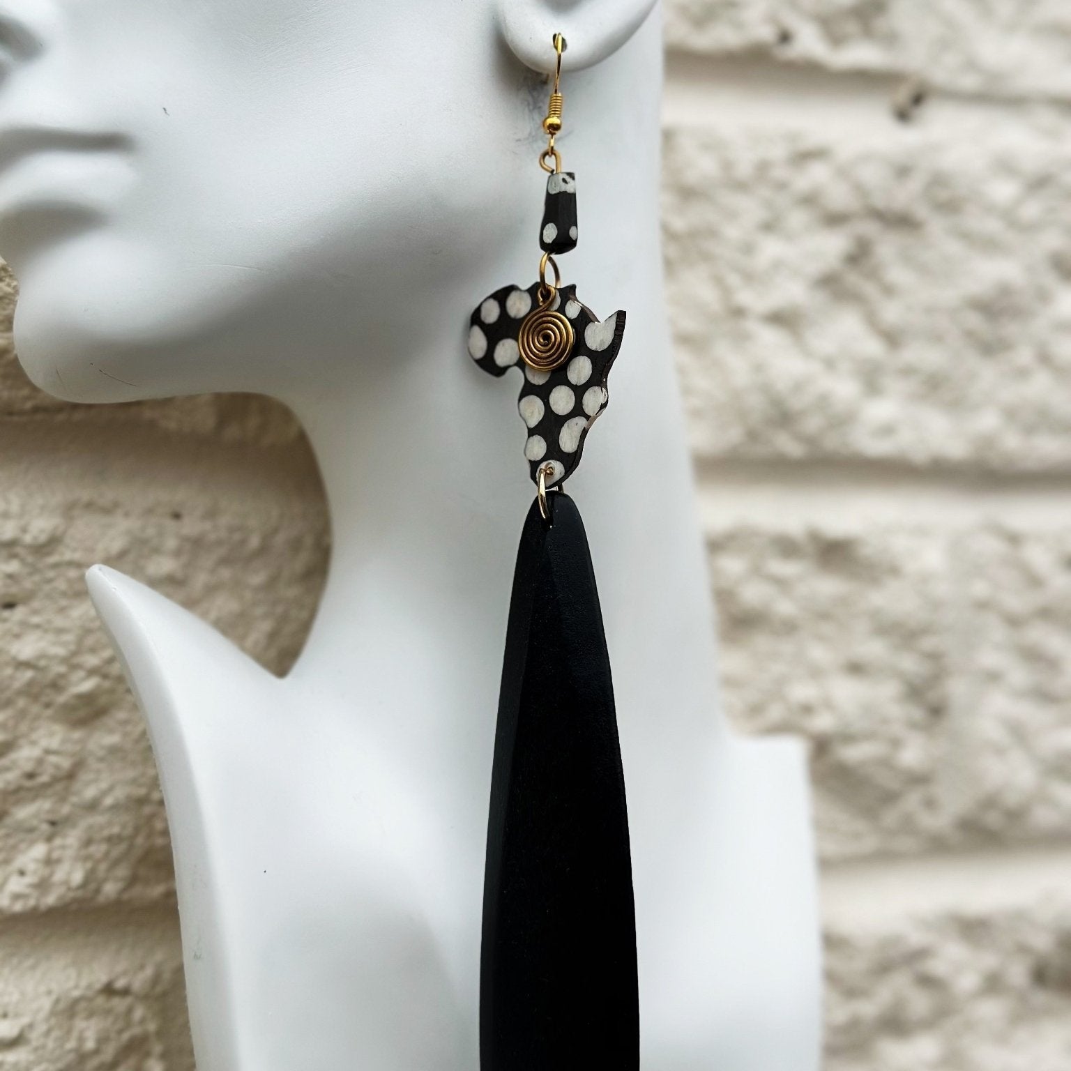 Alkebulan Drop Earrings - Trufacebygrace