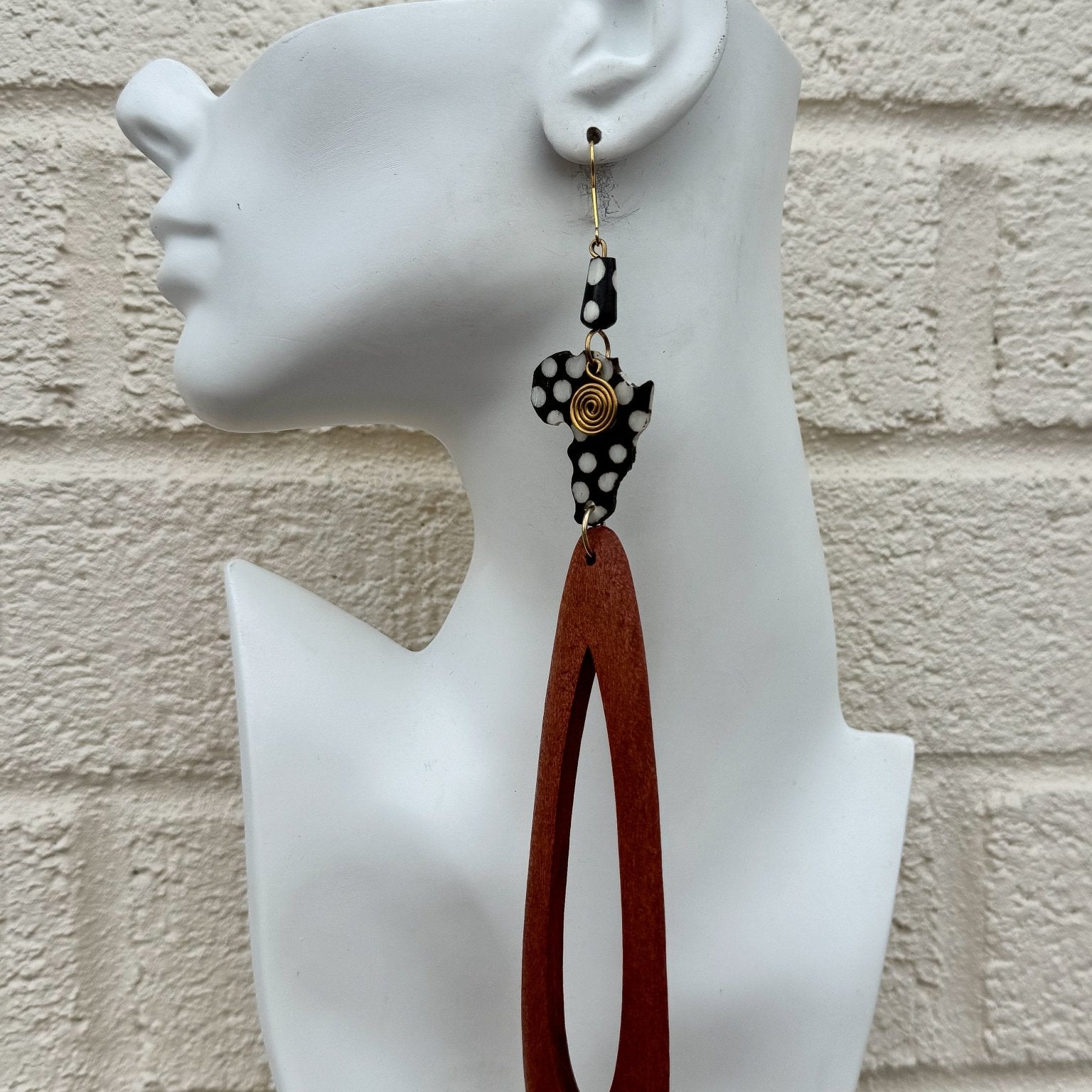 Alkebulan Drop Earrings - Trufacebygrace