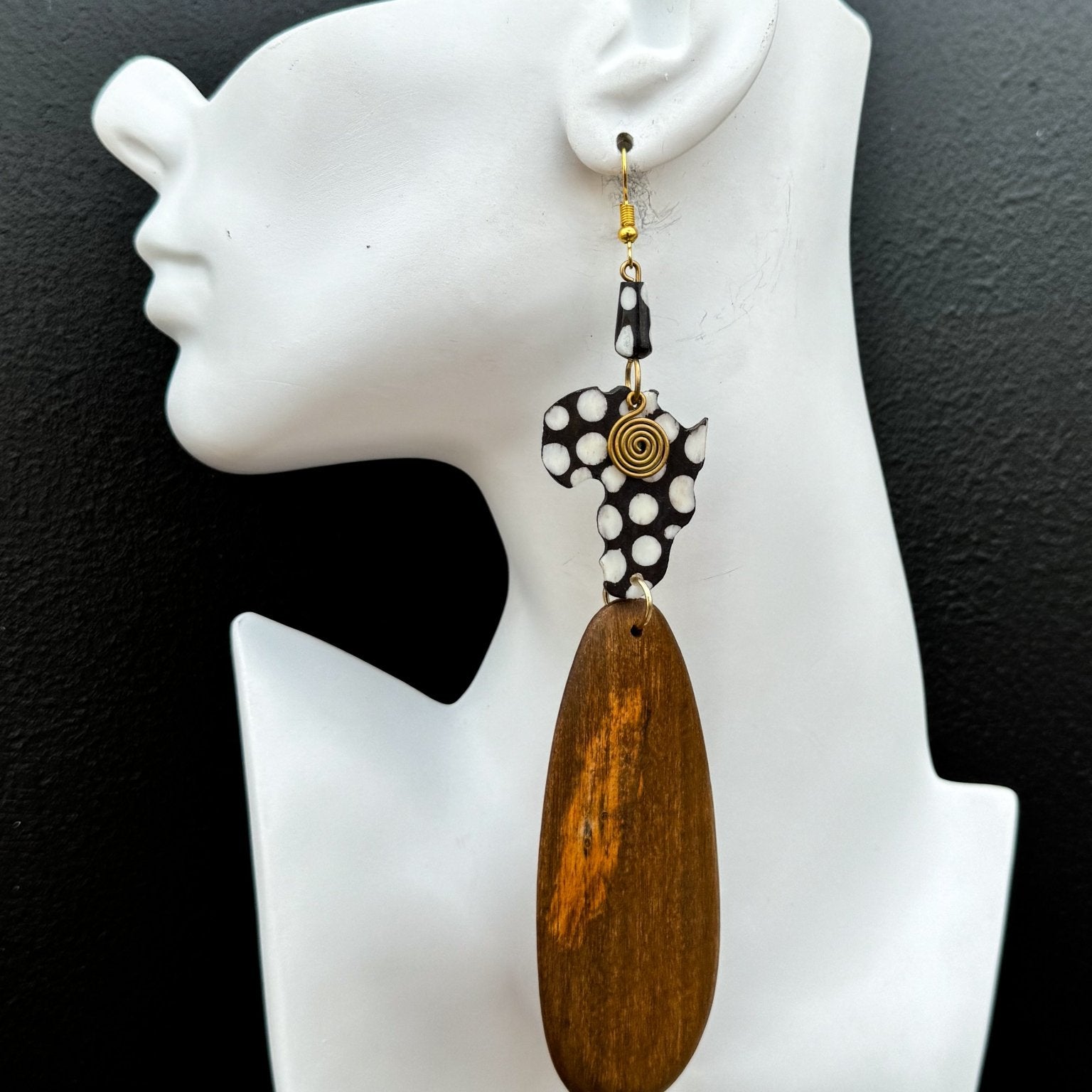 Alkebulan Drop Earrings - Trufacebygrace