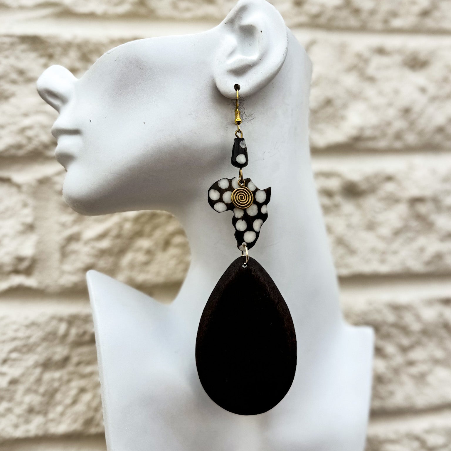 Alkebulan Drop Earrings - Trufacebygrace
