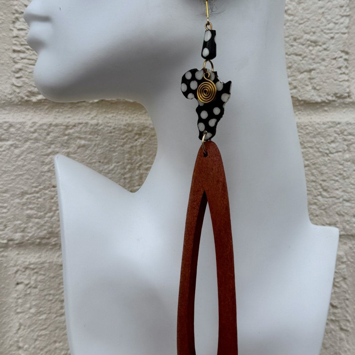 Alkebulan Drop Earrings - Trufacebygrace