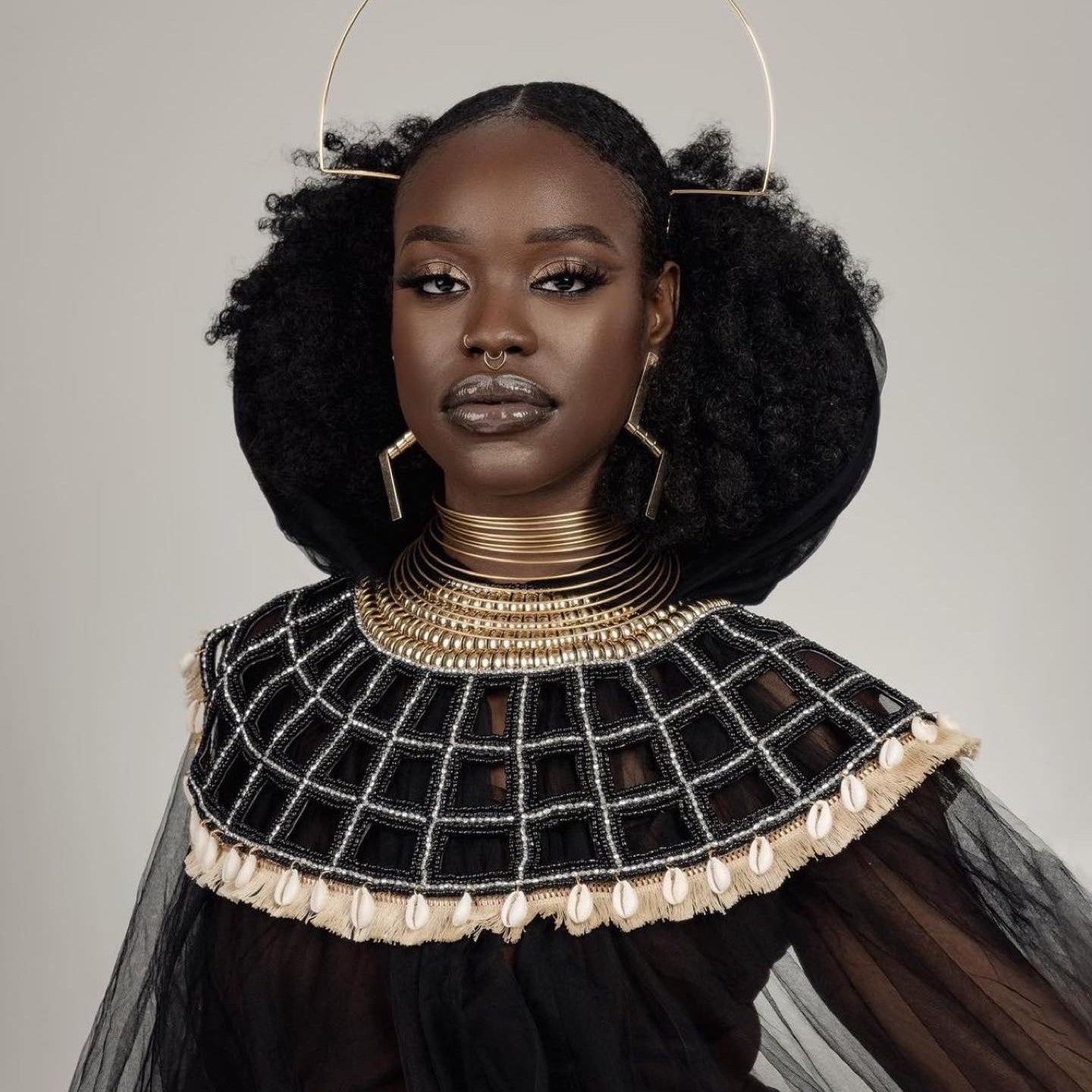 Amanirenas halo Crown - Trufacebygrace