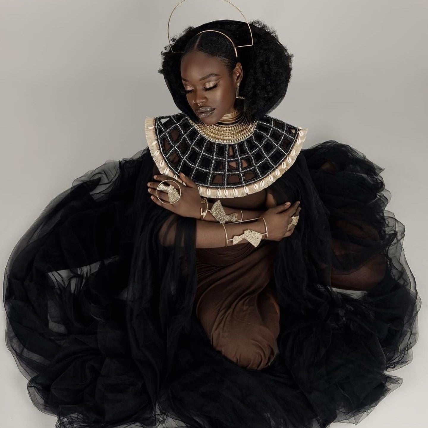 Amanirenas halo Crown - Trufacebygrace