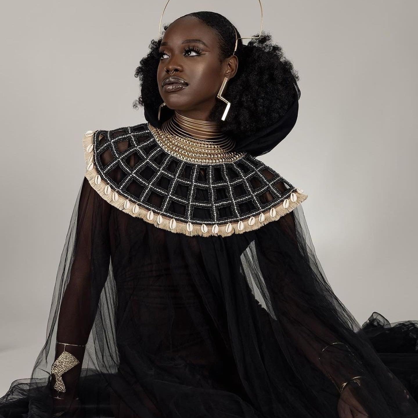 Amanirenas halo Crown - Trufacebygrace