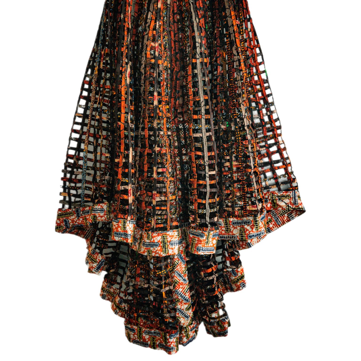 Ankara Laced Skirt High - Low - Trufacebygrace