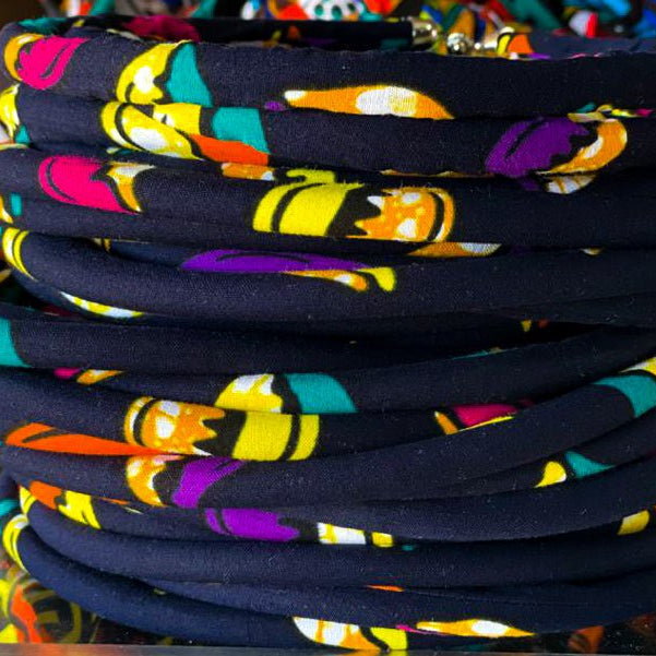 Ankara Single Choker / Necklace - Trufacebygrace