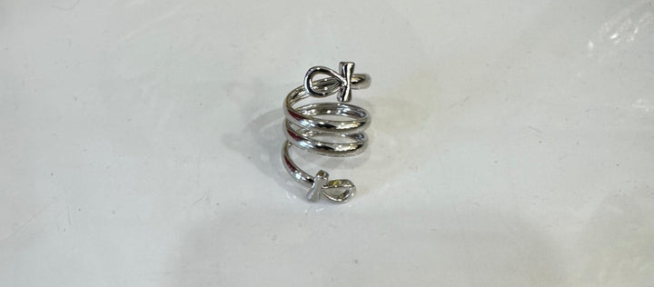 Ankh Double Coiled Ring - Trufacebygrace